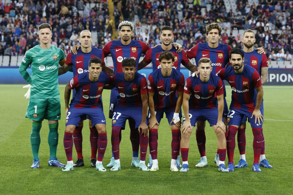 Le suspense monte : le Barça lance un appel solennel face au PSG 4 L'équipe du Barça - PSG