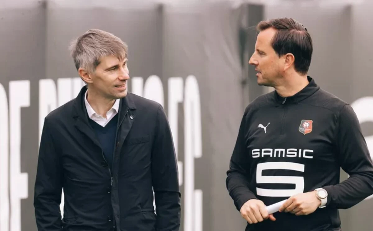 Mercato : Visite médicale en cours au Stade Rennais ! 4 Frédéric Massara et Julien Stéphan du Stade rennais