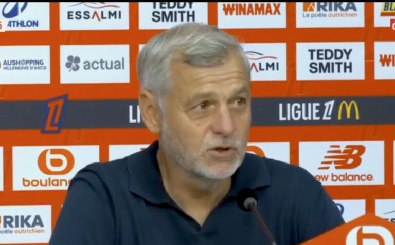 Bruno Genesio, entraîneur de l'OM