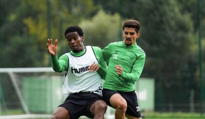 Pierre Ekwah et Igor Miladinovic