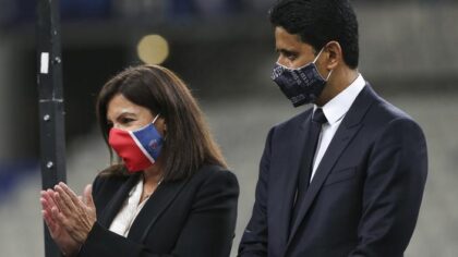 Anne Hidalgo et Nasser Al-Khelaïfi