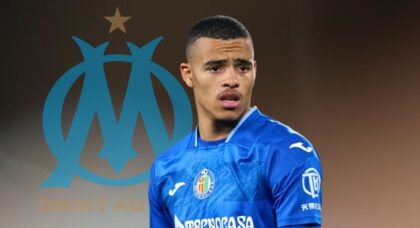 Mason Greenwood, attaquant de l'OM
