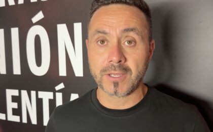 Roberto De Zerbi, entraîneur de l'Olympique de Marseille