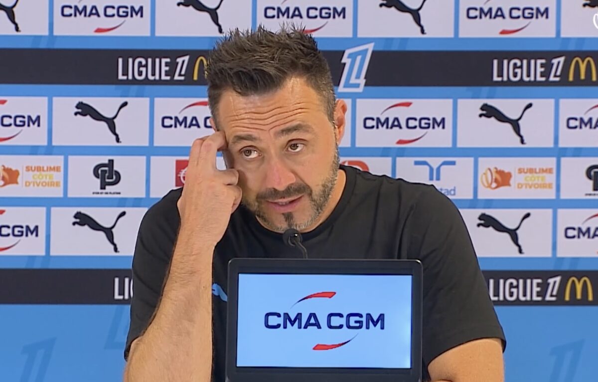 Roberto De Zerbi désillusionné