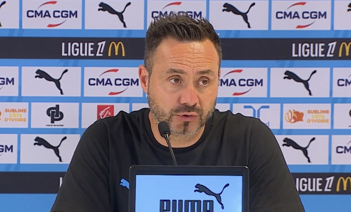 Coach de l'OM : Roberto De Zerbi