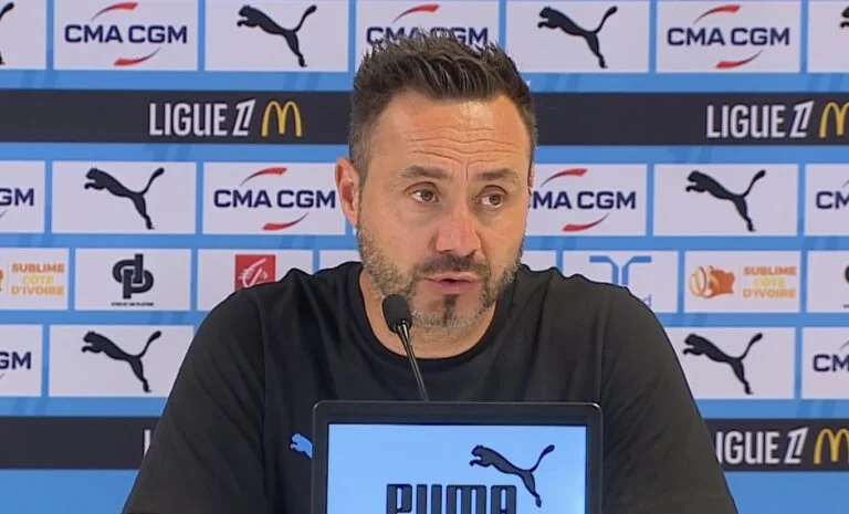 Coach de l'OM : Roberto De Zerbi