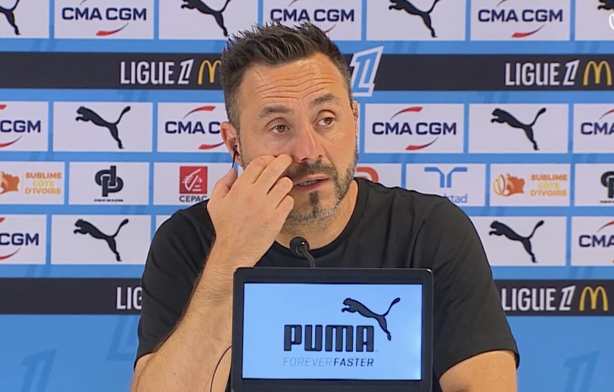 OM : La colère noire de Roberto De Zerbi !