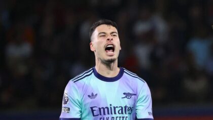 Gabriel Martinelli, attaquant d'Arsenal