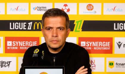 Luis Castro entraîneur du FC Nantes / Foot-Sur7