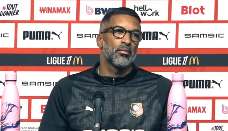 Stade Rennais : Habib Beye confirme deux forfaits avant le Paris FC 5 Habib Beye - coach du Satde Rennais