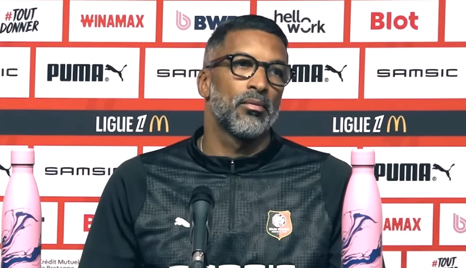 Habib Beye - coach du Satde Rennais