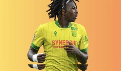 Grosse tuile au FC Nantes, Tylel Tati absent jusqu’en 2027 ? 8 Tylel Tati, défenseur central du FC Nantes.