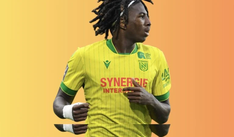 Tylel Tati, défenseur central du FC Nantes.