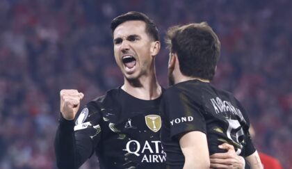 Fabián Ruiz lors de la demi-finale retour de Ligue des champions Bayern Munich - PSG.