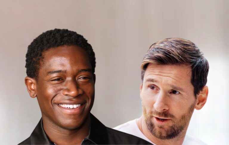 Lionel Messi a mis fin au rêve de Damson Idris au football