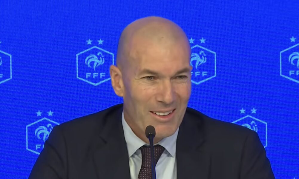 France-Italie : sans Mbappé, Zidane reçoit Mancini ce soir sur TF1 4 Zinedine Zidane nouveau sélectionneur des Bleus
