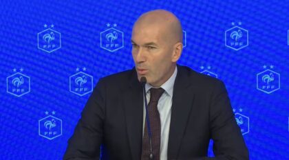 Présentation de Zinédine Zidane sélectionneur des Bleus