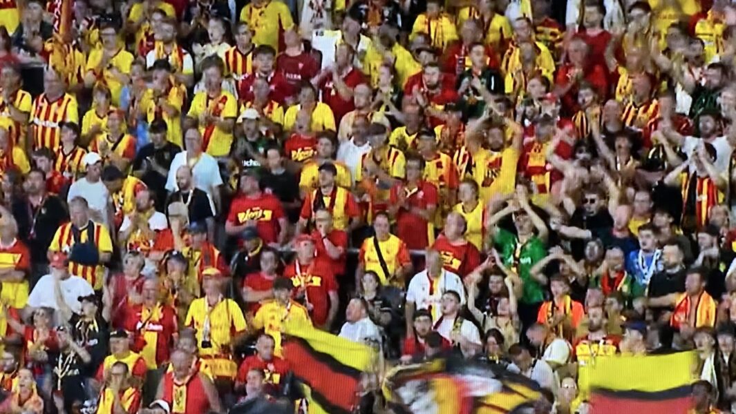 Les supporters du RC Lens