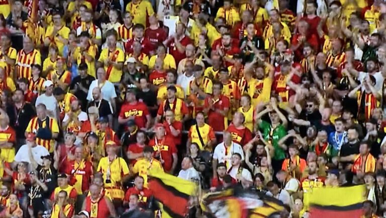 Les supporters du RC Lens