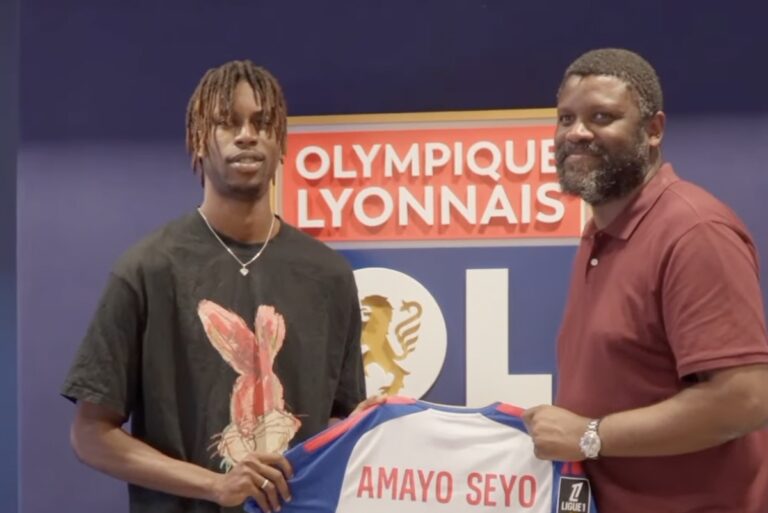 Mercato OL : Amayo Seyo, deuxième renfort pour la Pro 2 5 Amayo Seyo signe à l'OL