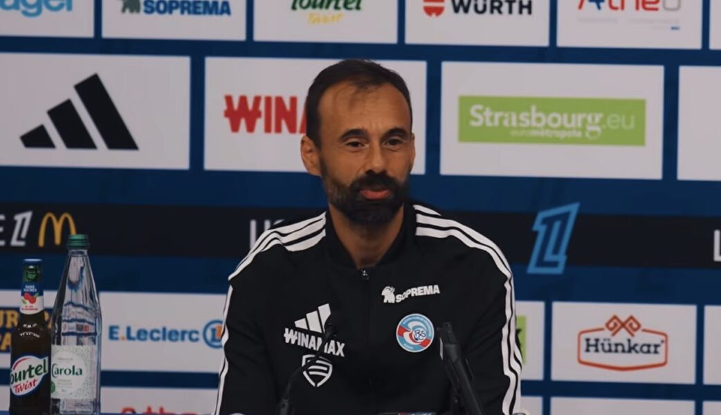 Hugo Oliveira, entraîneur du RC Strasbourg