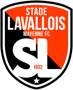Ligue 2 : Reims cartonne, Laval arrache un nul miraculeux 6 Écusson du Stade Lavallois : Laval arrache le nul contre Clermont en Ligue 2