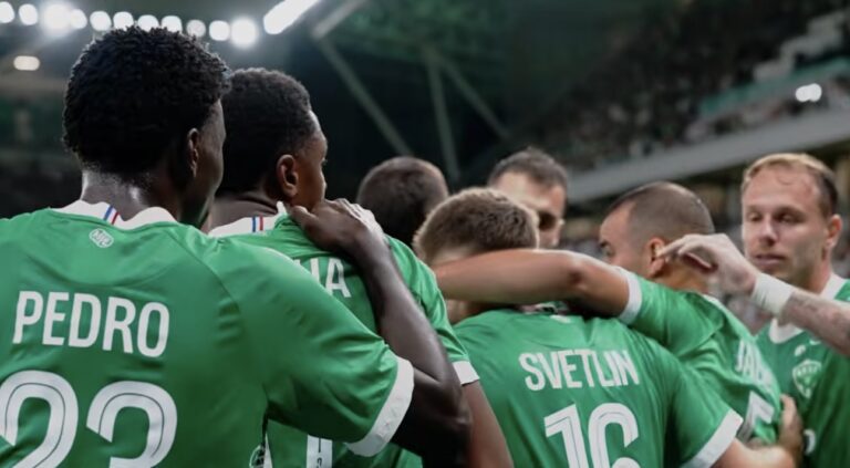 L'équipe de l'As-Saint-Etienne