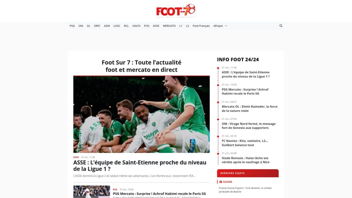 Match de l'Algérie : calendrier, résultats et où le voir 7 Foot-sur7