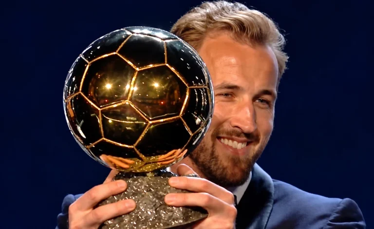 Harry Kane vainqueur du Ballon d'or 2026