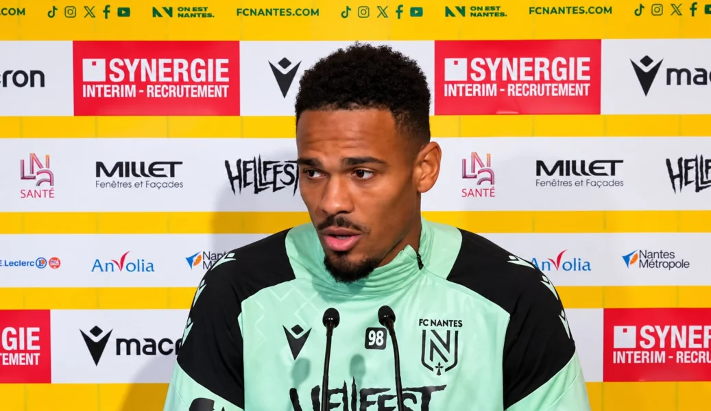 FC Nantes-Clermont : l'aveu d'Amian avant un duel à haut risque 4 Kelvin Amian FC Nantes