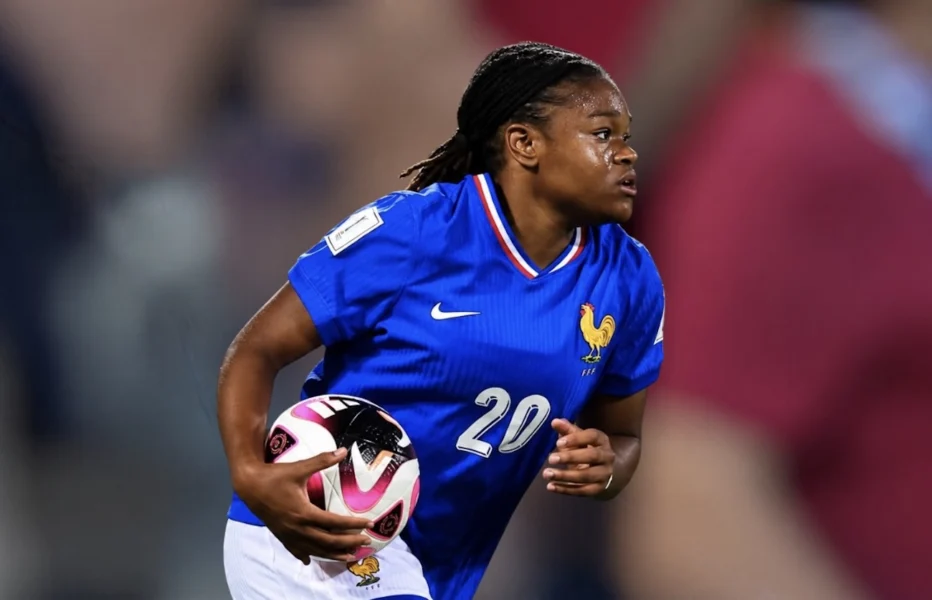 Liana Joseph (OL Lyonnes) signe un doublé pour ses débuts en Espoirs 4 Liana Joseph de l'OL Lyonnes en Equipe de France U23