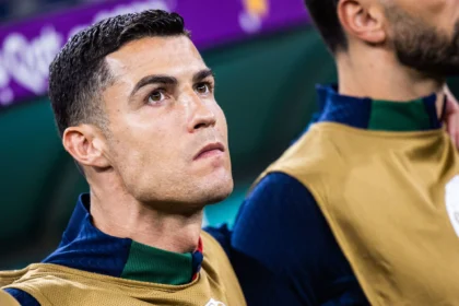 Cristiano Ronaldo sur le banc du Portugal